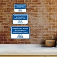 thumbnail image 6 of Classic Framed Plus Operating Room Authorized Personnel Only Door or Wall Sign | Medical Procedure Rooms - Small, 6 of 9