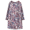 thumbnail image 2 of Little Girls Colorful Abstract Artistic Print A-Shaped Dress 1/2, 2 of 7