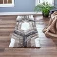 thumbnail image 5 of MDA Rug Imports Mateos Collection Grey/White Area Rug 7' Round 6' Round Indoor,Runner,Accent Round,Runner, 5 of 5