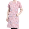 thumbnail image 5 of Pioneer Flower Floral Print Pattern Apron for Women and Men, Cotton Linen Waterproof with Pockets, Adjustable, 33x27 Inch for Kitchen, Gardening, BBQ, Salon, 5 of 6