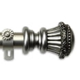 thumbnail image 2 of Royal 1" Curtain Rod 120-170 inch - Satin Nickel, 2 of 2