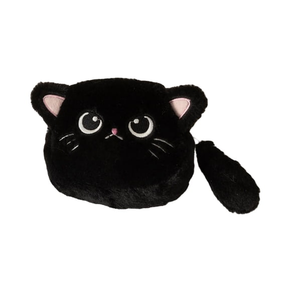 COOLHOOD Cats Shaped Coin Purse,Plush Coin Pouches, lovely Wallet with Zippers,Small Change Purse for Women Portable Cosmetic Bag
