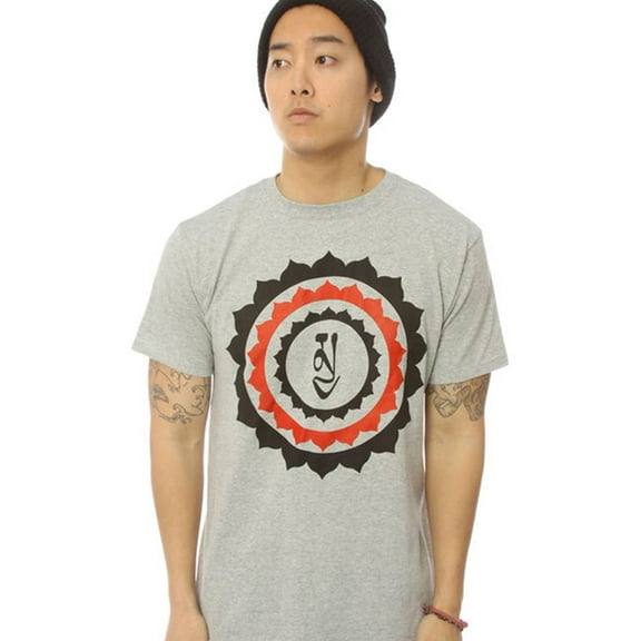 Black Scale Mens The Inner Sanctum Graphic T-Shirt, Grey, Medium