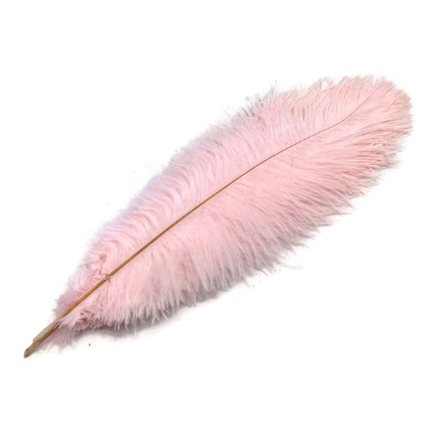 1/2 Lb - 17-19" Baby Pink Ostrich Large Drab Wholesale Feathers (Bulk