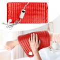 thumbnail image 2 of Almohadil eléctrica grande para aliviar olor de es y los , 30 cm, apagado automático rojo Zulema Almohadilla de calefacción eléctrica, 2 of 8