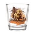 thumbnail image 5 of STP GOODS Hunting 7-Piece Glass Decanter and Shot Glasses Set 1.7 fl oz (50 ml) for 6 Clear Liqueur Glass for Whiskey Vodka Tequila Barware Vintage Decanter Set Retro Glassware, 5 of 8