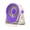 Purple, variant on Sktrjpolfis Adjustable Tilt Desk Electric Fan, USB-C Quiet Personal Cooling for Office Dorm Bedroom