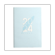 thumbnail image 1 of 2024 Agenda A5 Agenda A5 Agenda Diaria Cuaderno para Regalo de Navidad Regalo de CumpleañOs Agendas para 2024 Azul, 1 of 9
