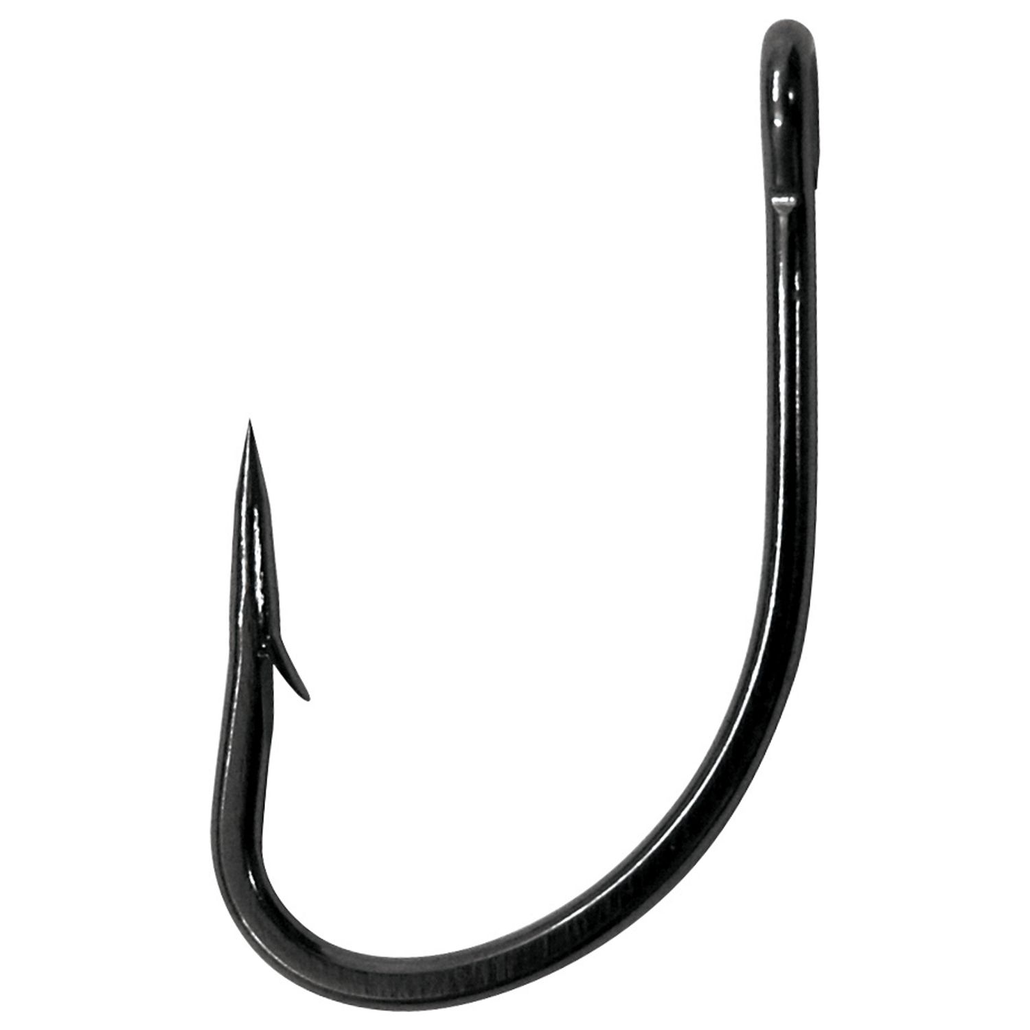 (3 pack) Lazer Sharp L256BGH-4/0 Short Shank Live Bait Hook, Black, Size 4/0, 6 Pack