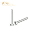 thumbnail image 3 of M5x40mm Oval Head Phillips Machine Screws, 25 Pack 304 Stainless Steel Slightly Raised Countersunk Head Screws, 3 of 5