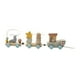 thumbnail image 2 of Bloques de construcción de juguete para arrastrar, tren apilable de madera educativo, tren de animales, juguete para niños, niñas y niños de, 2 of 9