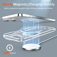 thumbnail image 2 of for iPhone 14 Case [Not Yellowing] [Military Grade Protection] [No.1 Strong Magnets] Magnetic Metal Matte Built-in Compatible with MagSafe Stand Case 6.1 inch 2022, Matte Clear, 2 of 12