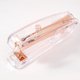 thumbnail image 3 of Grapadora de oro rosa transparente, grapadora de oficina de gran tamaño 12, grapadora que ahorra trabajo, moderna, práctica y portátil, 3 of 6