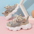 thumbnail image 5 of Grblisyd Sneakers for Girls Boys Chunky Trainers Athletic Sports Shoes Non-Slip Soft Fashion Outdoor Kids Walking Running Lace-Up, 5 of 6