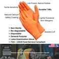 thumbnail image 3 of American Safety Glove Disposable Latex Gloves, Natural Rubber, Made in USA, 200 Count, Medium, 2 Pack, 3 of 7
