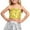 Y200-Yellow, variant on YUQIN Soft Tops Girls Sequin Tank Tops Sleeveless Adjustable Spaghetti Strap Crop Cami Top Carnival Sparkly Dance Blouse For Children Stylish Tee Shirts