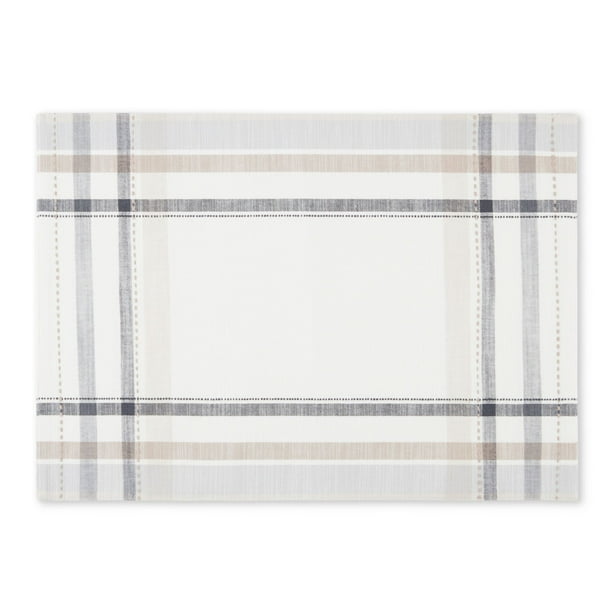 Better Homes&gardens Monday Plaid Yd Woven Placemat