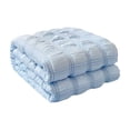 thumbnail image 2 of YiJuHui Stylish Voile Washed Summer Quilt | Cloud Soft Gauze Bedding | Lightweight Breathable Cooling Cover | All Season Comforter for Bedroom & Guest Room, 2 of 6