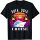 thumbnail image 1 of Camiseta de Mujer Divertida para Crucero - Diseño de Patos Viajeros, 1 of 7