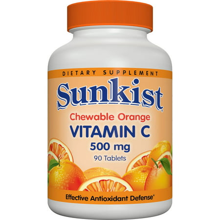  Vitamine C 500 mg Comprimés à croquer orange 90 comprimés