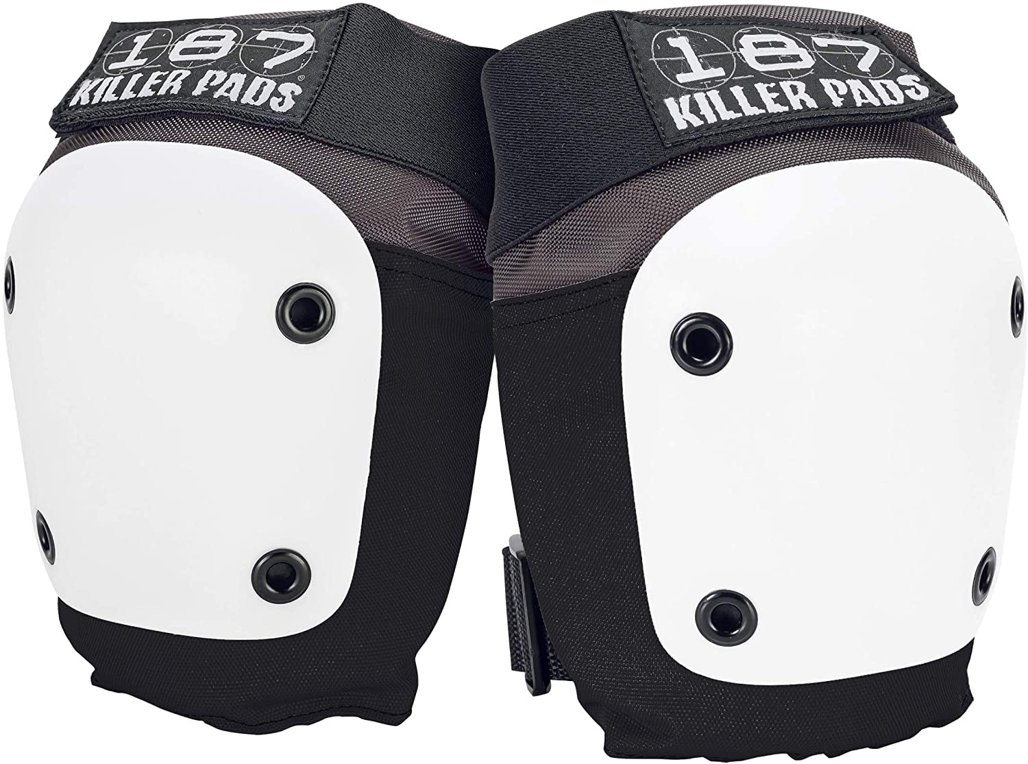 187 Killer Pads Fly Knee Pad, Grey / White, Medium, Contoured form-fitting  design cradles knee By Brand 192 Killer Pads - Walmart.com