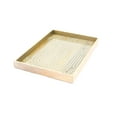 thumbnail image 4 of Expobazaar Wooden Stripe Painted Enamal Yellow Painted Tray - Wood - Multicolor - Quality Home Décor, 4 of 6