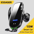 thumbnail image 3 of Cargador inalámbrico Qi La Vida Bella de 15W para coche soporte de teléfono para iPhone 14 13 12 X Pro Max, 3 of 4