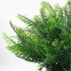 thumbnail image 3 of Arbusto artificial, planta de plástico, césped de bambú, arbusto verde falso, hojas verdes, para bodas, interiores y exteriores, hogar, jardín, balcón, 6 piezas, 3 of 5