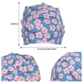 thumbnail image 3 of KLL Orchids Flowers Winter Fall Beanie Knit Hats for Men & Women - Warm & Soft Stylish Toboggan Caps for Cold Weather, 3 of 6