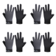 thumbnail image 2 of Guantes de Ciclismo Ehuebsd 2 dedos cortados antideslizante gris, 2 of 2
