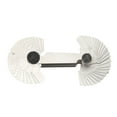 thumbnail image 1 of Guitar Thread Pitch Gauge, 55 Degree Imperial Guitar Gauge Wide Meaurement Range  For Instrument, 1 of 8