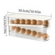 thumbnail image 3 of Refrigerator Side Door Eggs Storage Box Refrigerator Drawer Side Door Sliding Special Eggs Proof-Collision Kitchen Refrigerator Eggs Storage Fresh, 3 of 6
