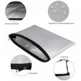 thumbnail image 3 of Fireproof Document Bags 13.8”x 9.9”Waterproof and Fireproof Money Bag Fireproof Safe Storage Pouch with Zipper for A4 Document Holder File Cash and Tablet, 3 of 10