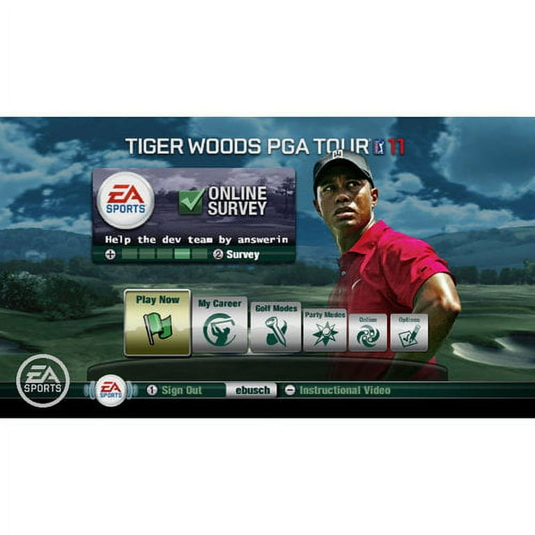 Electronic Arts Tiger Woods PGA Tour 11 Golf Club Game (Wii
