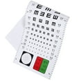 ITSELFER Eye Chart Professional Visual Testing Chart Standard Visual