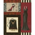 thumbnail image 2 of Sophie Devereux 36x44 Gallery Wrapped Canvas Wall Art Titled - Fashion Collage II, 2 of 4