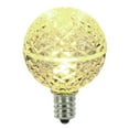 thumbnail image 1 of G40 Faceted LED Replacement Bulbs with Warm White Lights - Pack of 5, 1 of 1