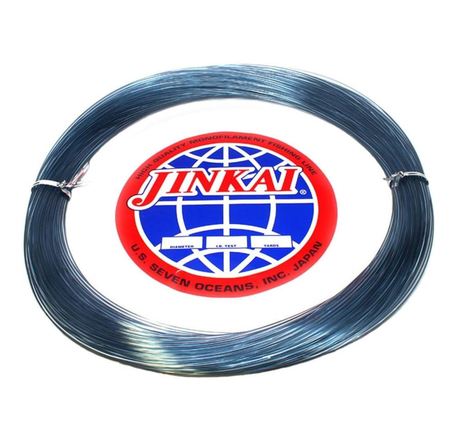 Jinkai Premium Monofilement Leader - 100yd Coil - 50lb-600lb - Smoke Blue