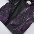thumbnail image 6 of Eltusu Girls Jackets with Pockets, Windproof Casual Hooded Zip Up Spring Fall Outerwaer Purple Size 12-24 Months, 6 of 7