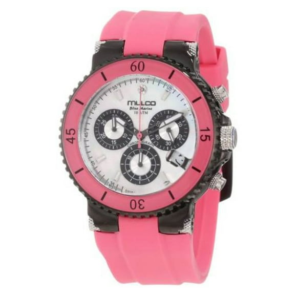 Mulco Unisex MW3-70604-088 Fashion Analog Swiss Movement Silicone Band Watch