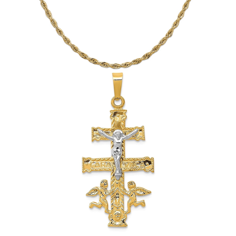14K Gold Rope Chain Necklace - Walmart 