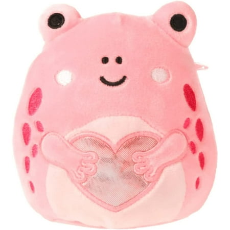 Squishmallows Lonina the Frog 4.5 Valentine's Day