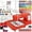 Embroidery Thread Bundle, variant on POOLIN EOC06 7.9in x 11in Embroidery Machine & Embroidery Thread Bundle - Red