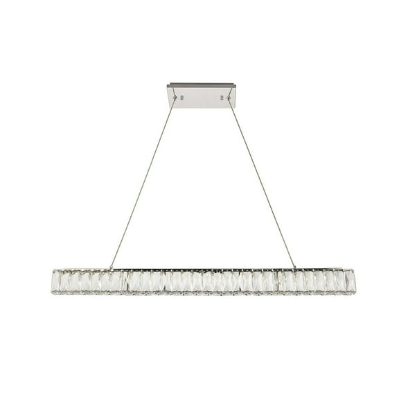 Monroe Integrated LED chip light Chrome Chandelier Clear Royal Cut Crystal