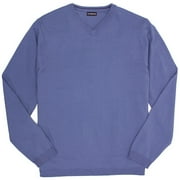 George - Men's Cotton-Blend V-Neck Sweater