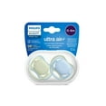 thumbnail image 4 of Philips Avent Ultra Air Pacifier 0-6m, pastel green / celestial blue, 2 pack, SCF085/21, 4 of 9