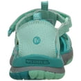 thumbnail image 5 of Merrell Hydro Monarch Water Sandal (Toddler/Little Kid/Big Kid), Turquoise, 11 M US Little Kid, 5 of 8