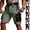 #03 Green, variant on Men's Mountain Bike Shorts Loose Fit Stretch Cargo Shorts with Pockets for Cycling Hiking Casual Shorts,L,#03 Green