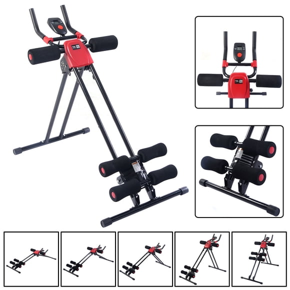 Costway New Ab Power Fitness Abdominal Trainer 5 Minute Shaper Fitness Core Toner