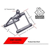 Deltech Fitness Double D Row Handle / Revolving Triangle (MBT-502RH)